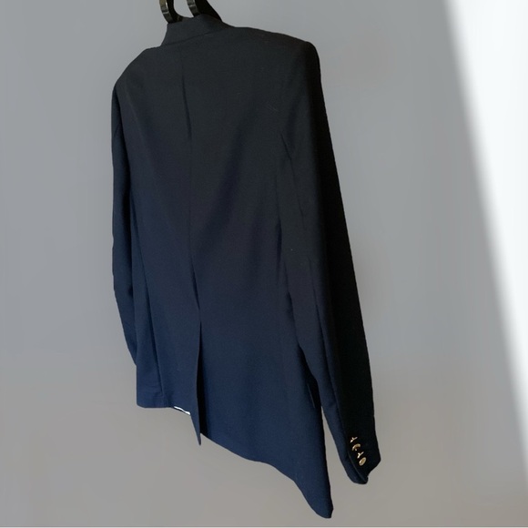 Club International Couture Wool Blazer Double Breasted Navy Blue Size 42 Tall - Picture 7 of 16